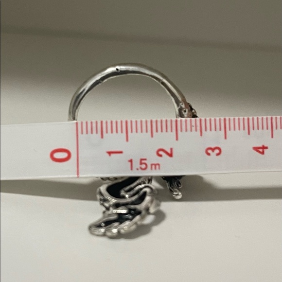 Brand New Unisex Size 2 Adjustable Stainless Steel Ring With Dragon Shape Silver - Picture 7 of 8